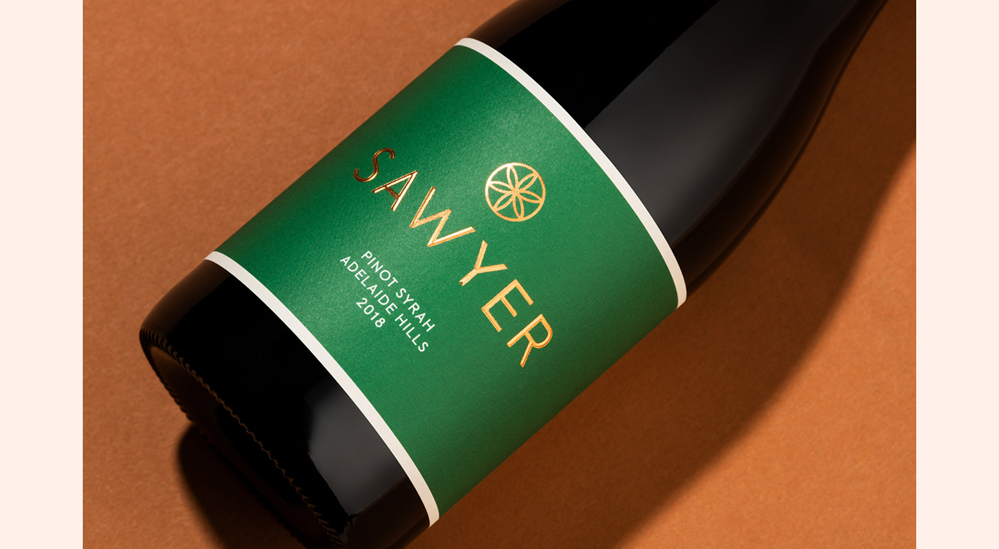 bespoke Classic contemporary geometric Label minimalist modern Packaging Scandinavian wine