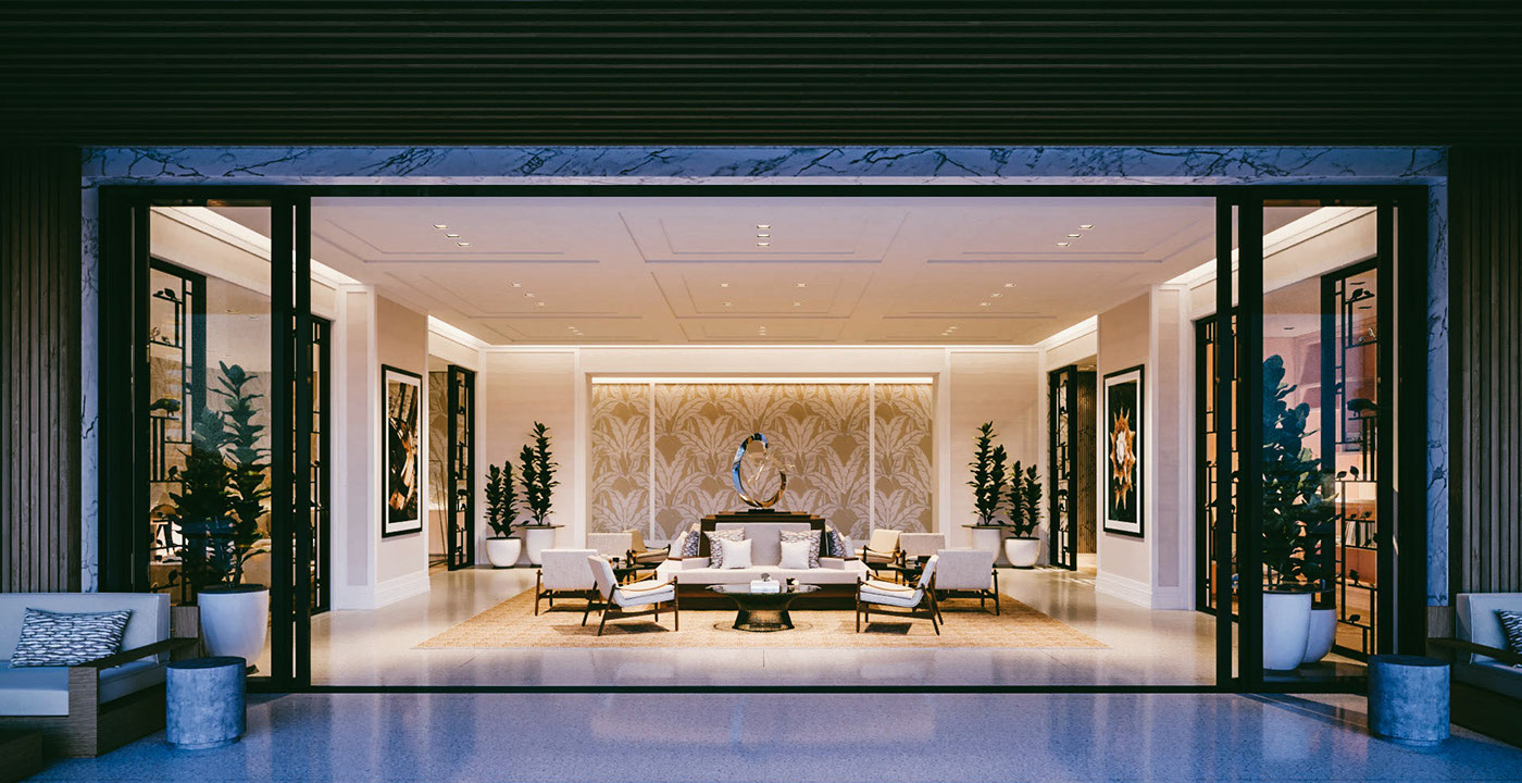 architecture interior design  miami luxury residential marketing  