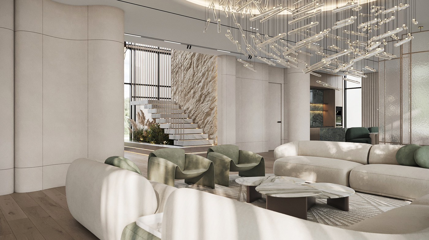 3ds max architecture corona design Interior interior design  living Render visualization