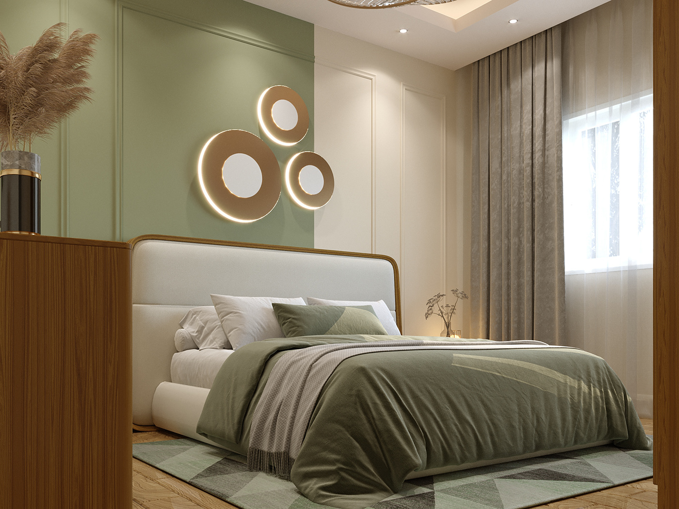 indoor interior design  visualization modern corona 3ds max Render architecture olive
