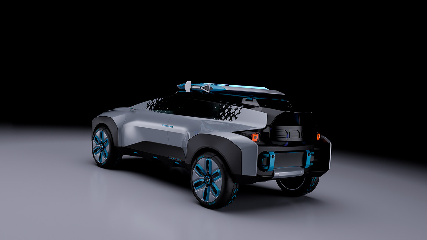 design automobile dacia Renaut Duster car conceptcar future suv