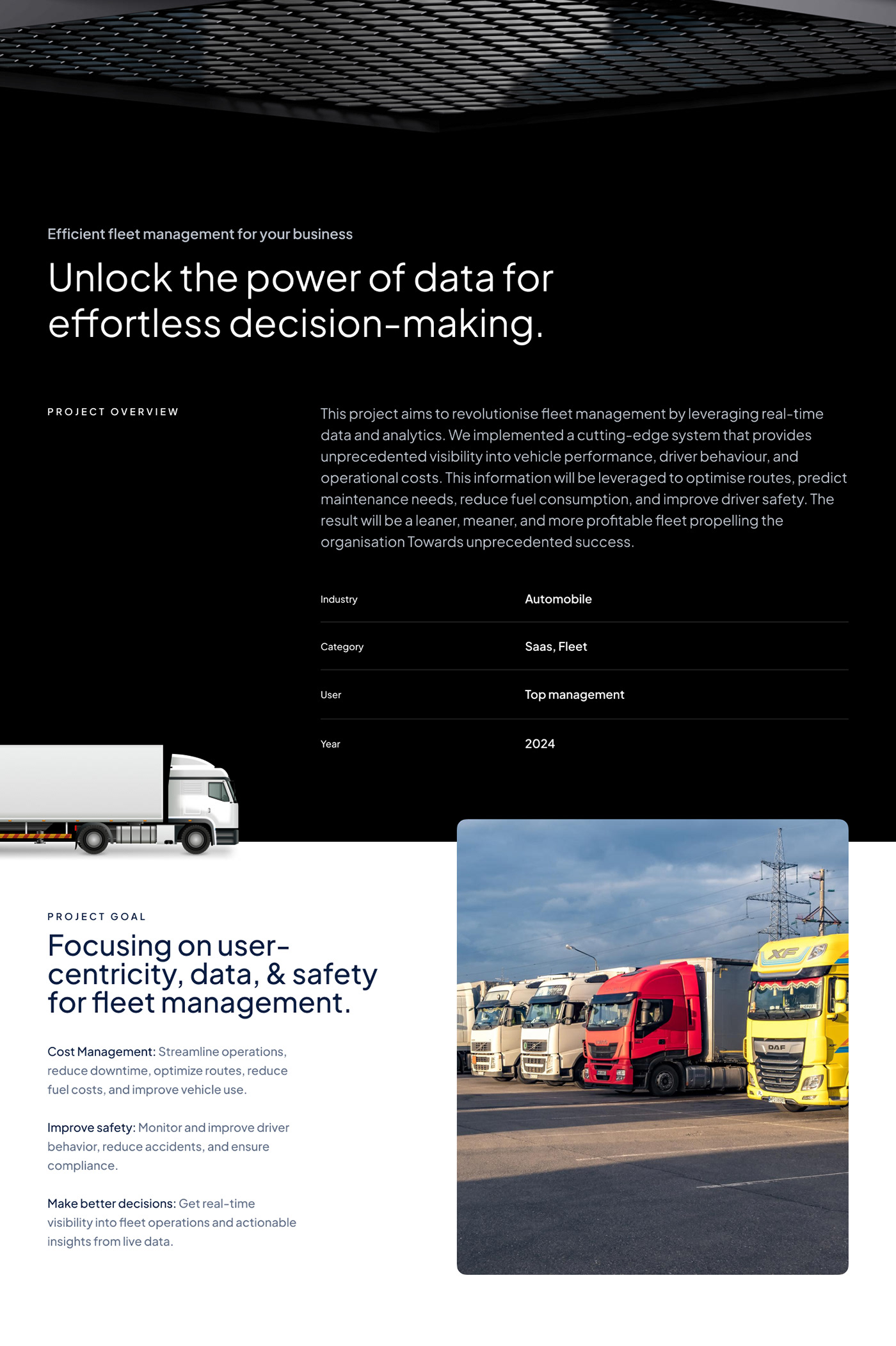 fleet fleet management SAAS dashboard automobile automotive   Vehicle transportation car Truck