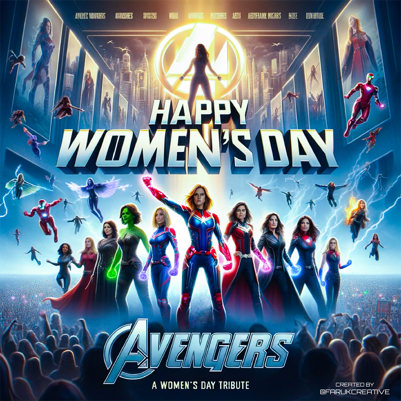 kadınlar günü womensday women Avengers marvel
