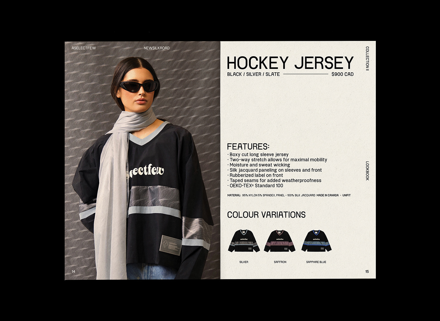 aselectfew — New Silk Road Lookbook — Hockey Jersey