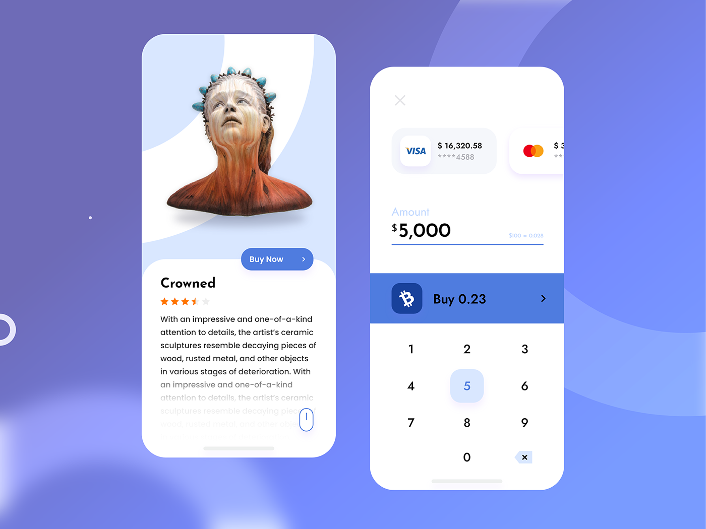 app design crypto wallet UI wallet mobile ui