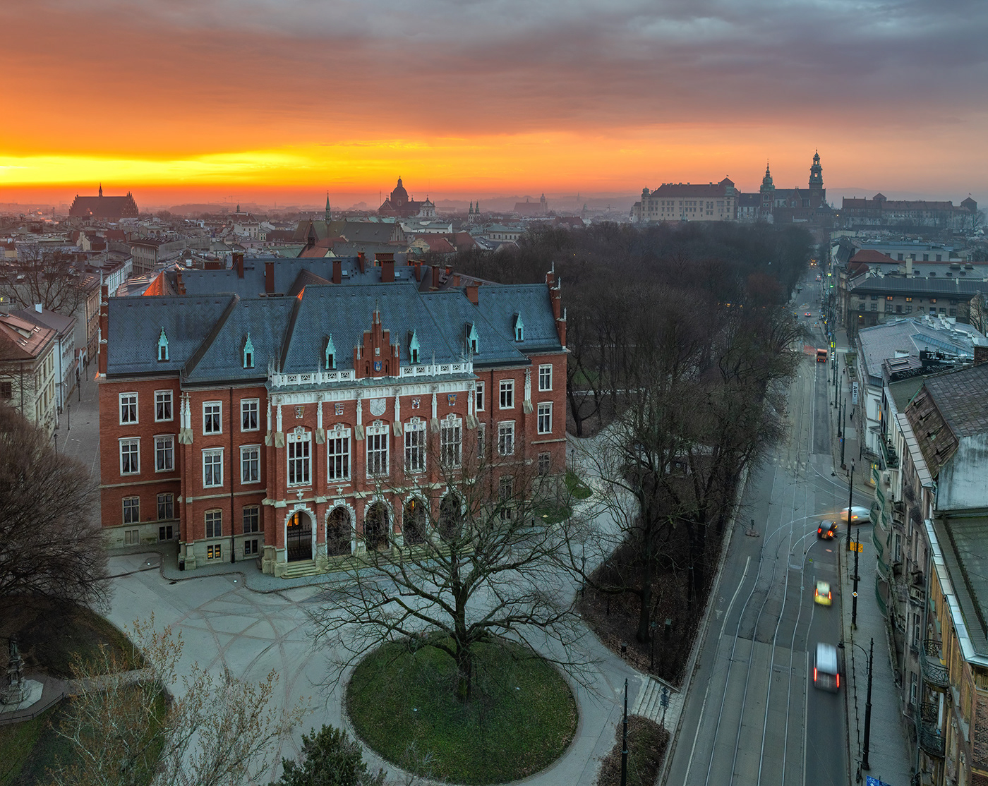 krakow polska poland church Landscape drone SKY zabytki