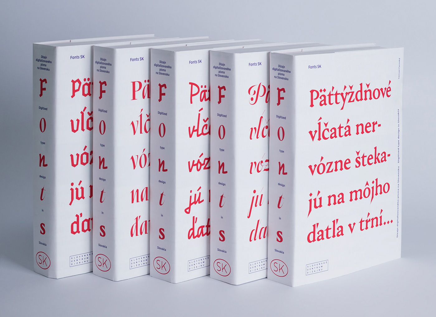 fonts book slovakia type design typography   CarnokyType publication digital type typefaces Samuel Čarnoký