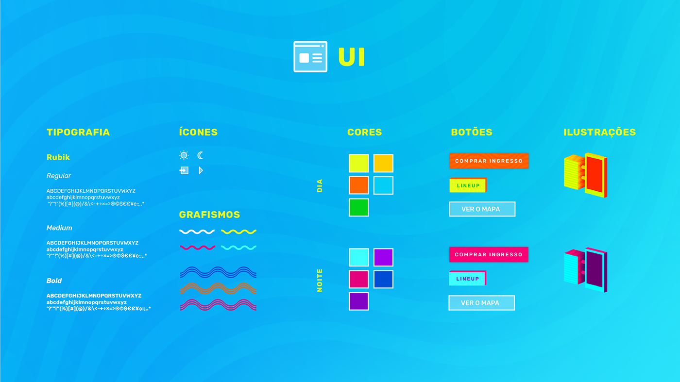 ux UI site Website festival music Case Study Interface motion branding 