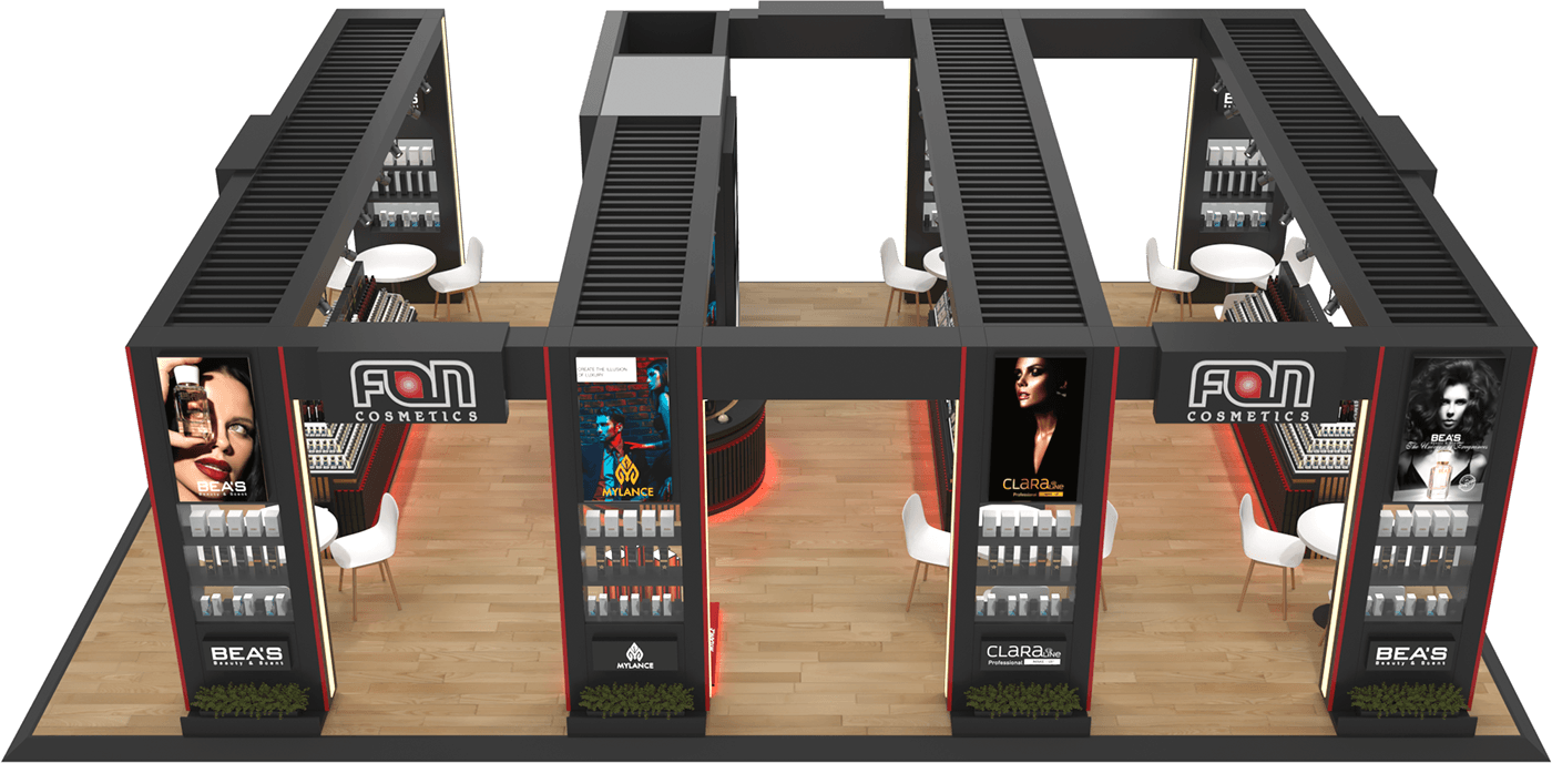 fuar standı Exhibition  3D Render fuar stand Exhibition Design  expo booth design