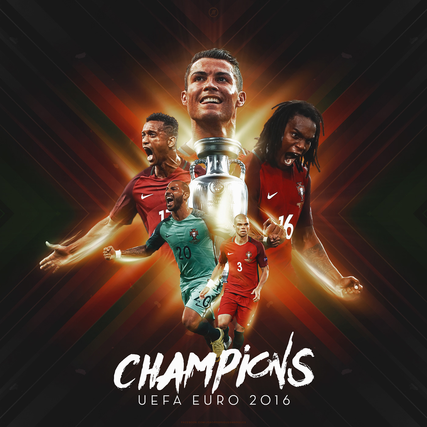 Euro 16 Champions Portugal On Behance