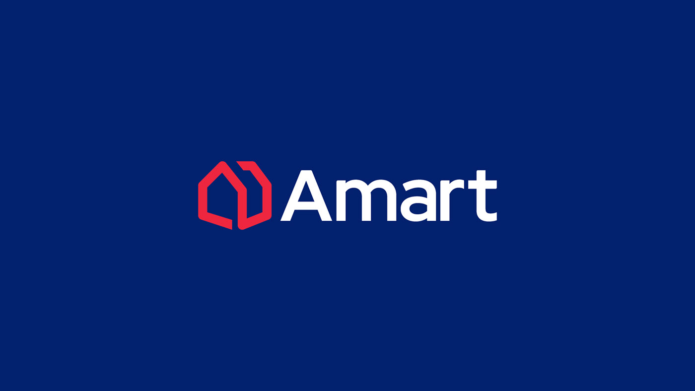 Amart Brand Design brand identity branding  identity Logo Design logos Rebrand Retail visual identity