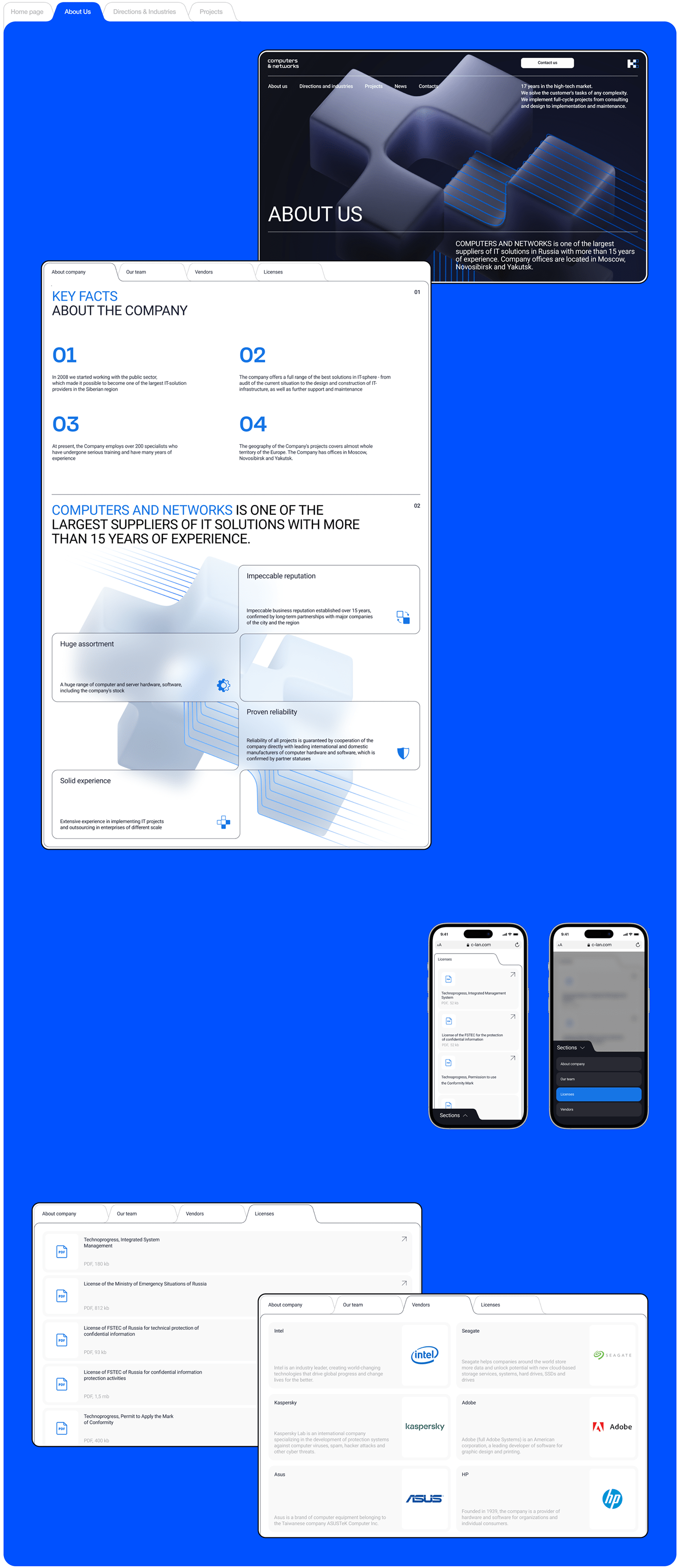 3d modeling blue blur IT madeinwebflow nocode tech uxui Web Design  Webflow