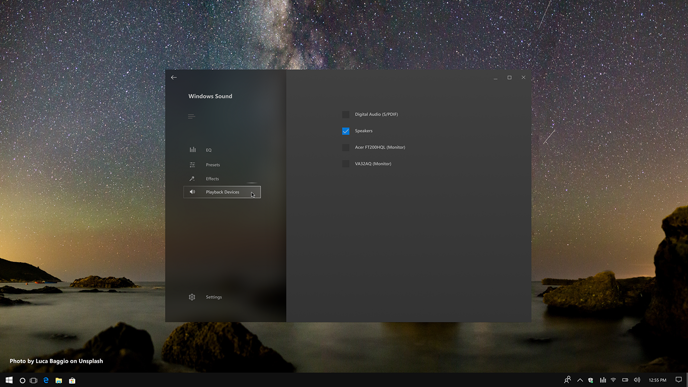 windows10 Microsoft UI concept fluent