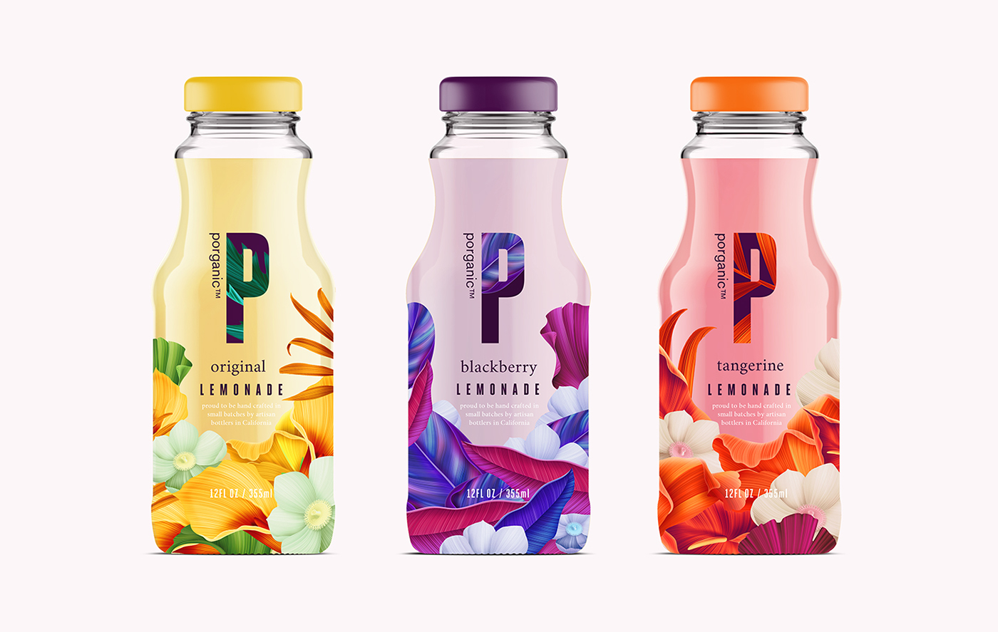organic Packaging design lemonade California