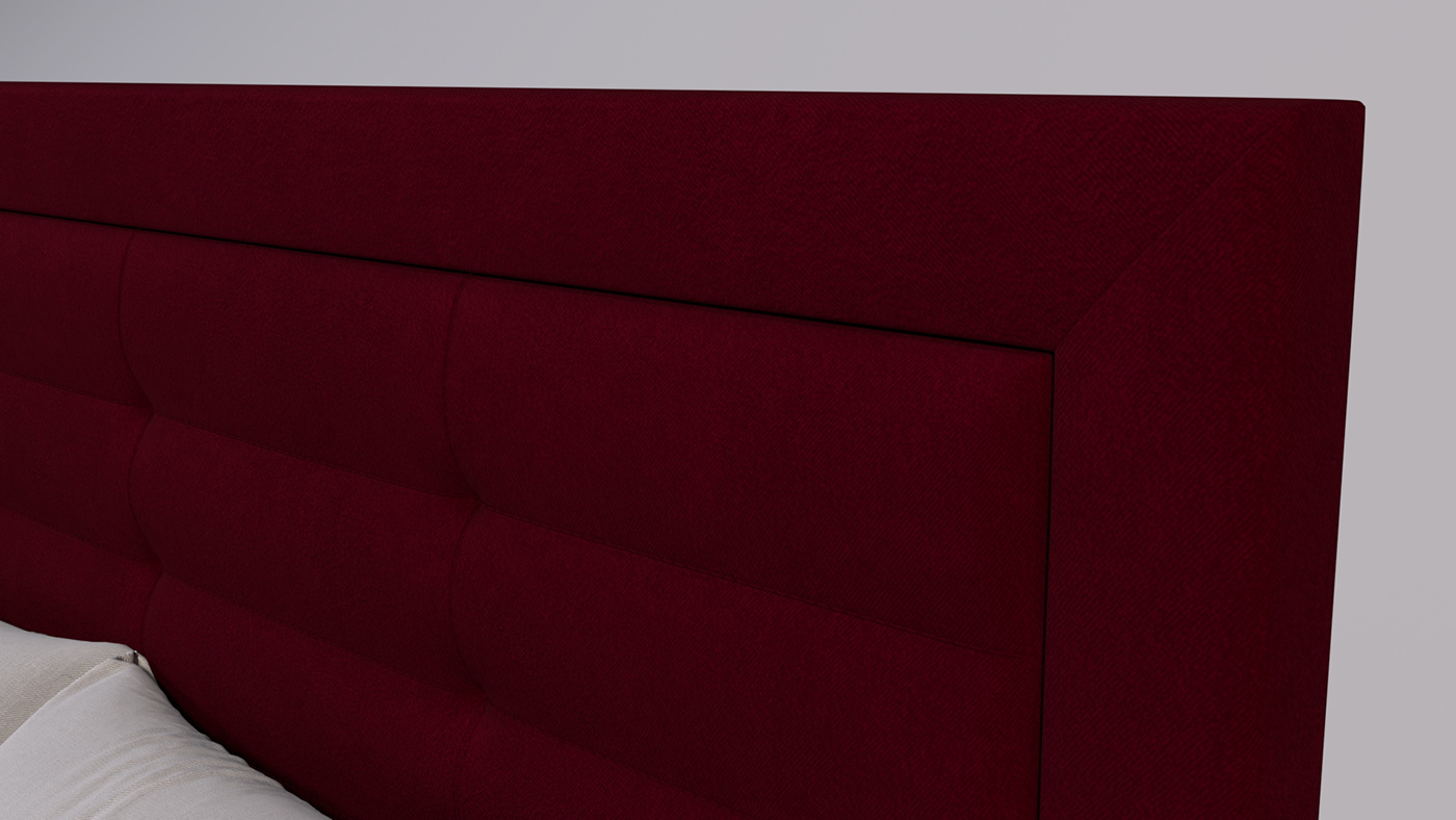 bed 3ds max visualization corona 3DArtist 3d modeling interior design 