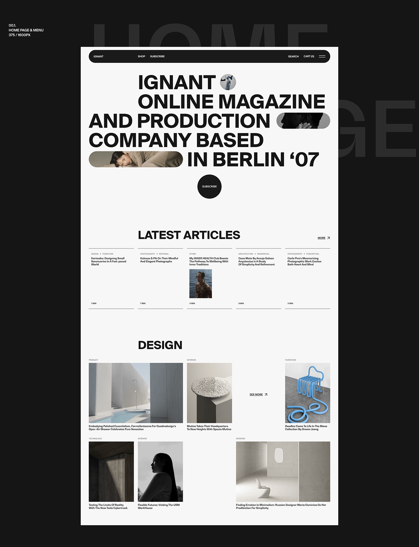 Figma magazine poster typography   typography design UI/UX user experience user interface visual identity