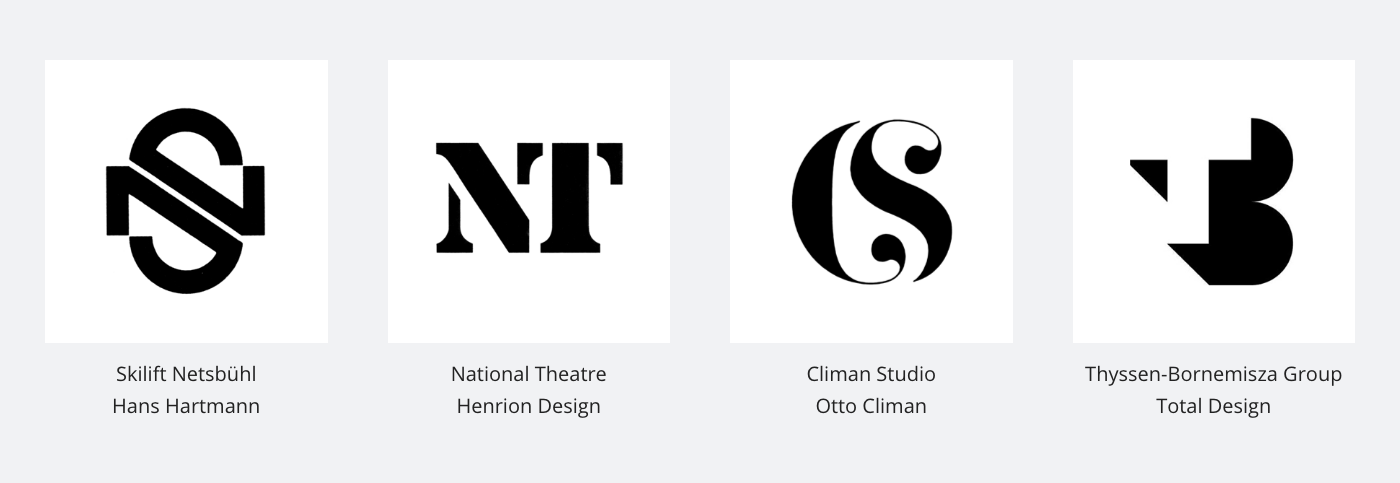 monograms monogram typography   logo brandmark