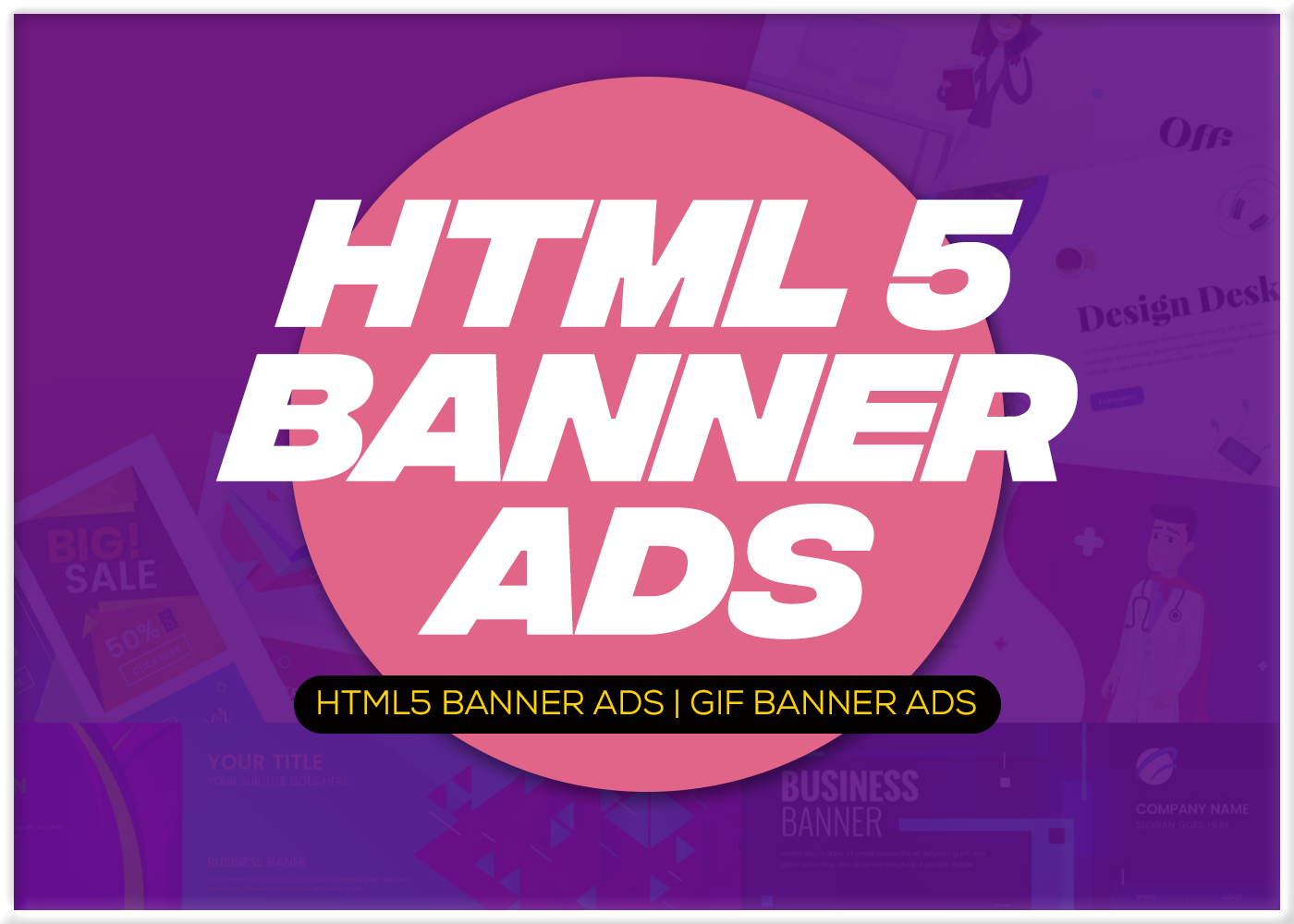 ads Advertising  Animated Banner animation  banner campaign gif HTML html5 Social media post