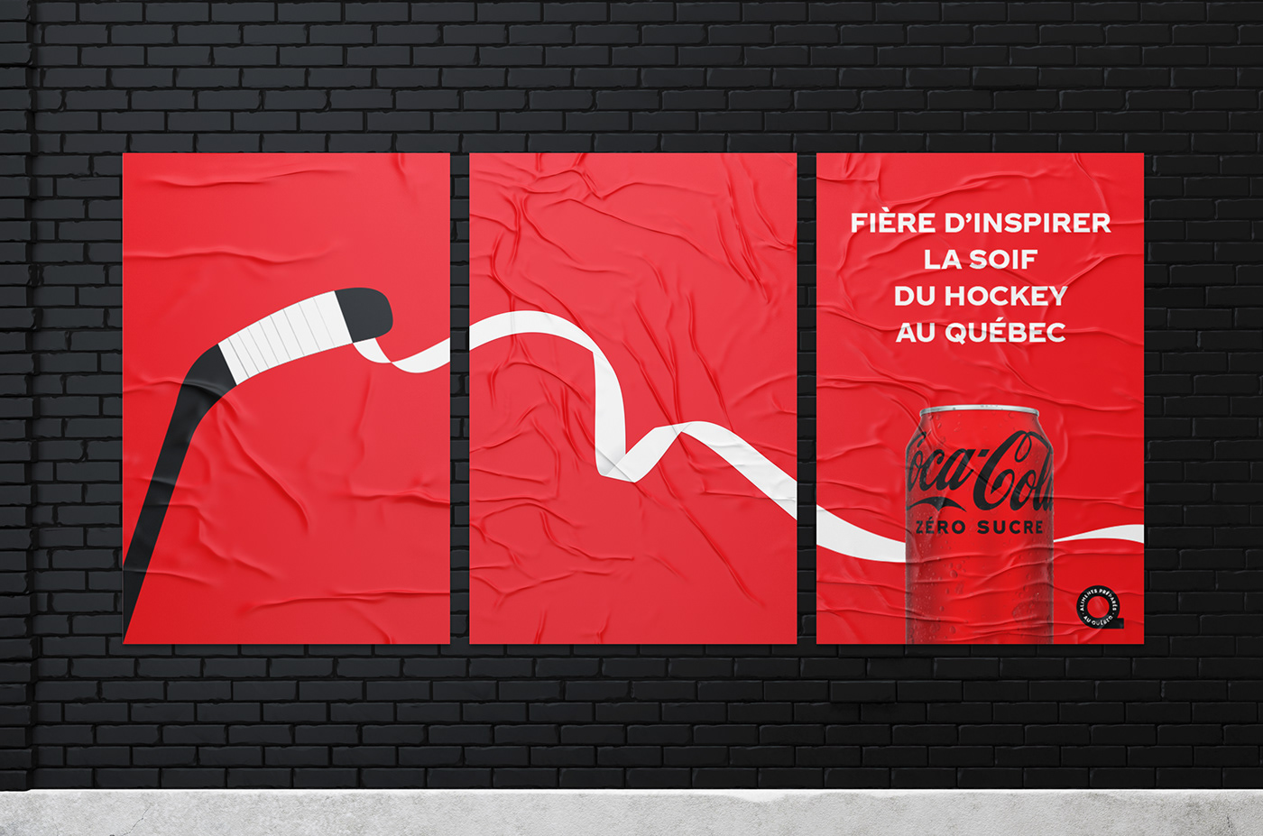 Canadiens Coca Cola Coke Zero fait au québec hockey Montreal rds Canadiens de Montréal coke Made in Québec
