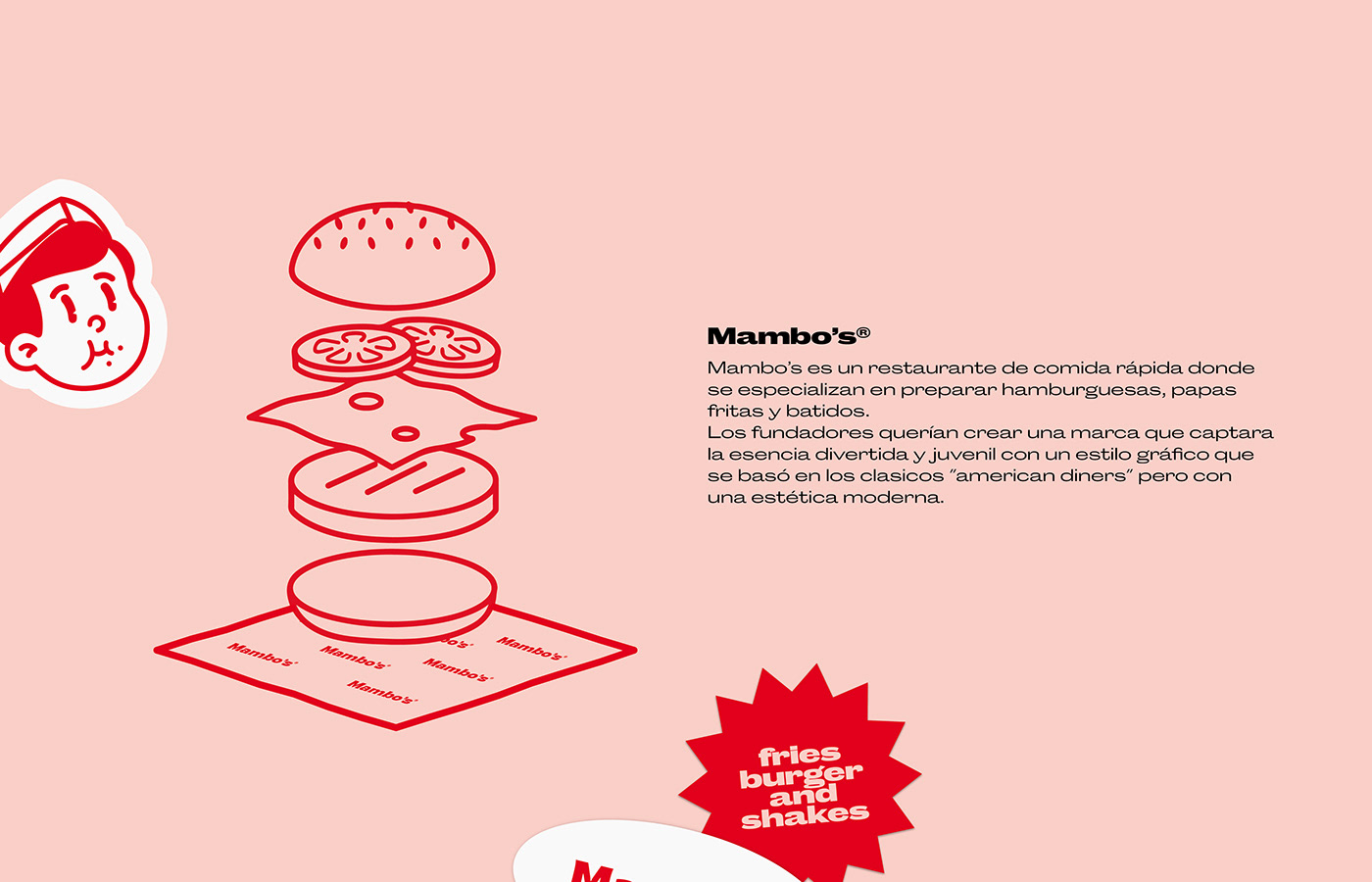 brand identity burger diseñografico foodbranding logo Logo Design marca visual identity