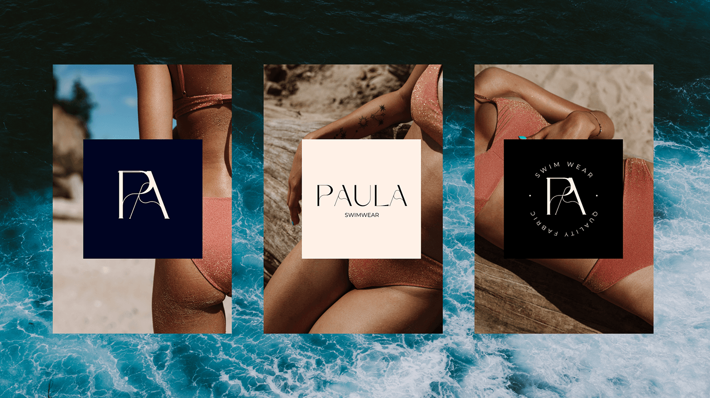 Fashion  swimwear brand identity visual branding  visual identity Advertising 