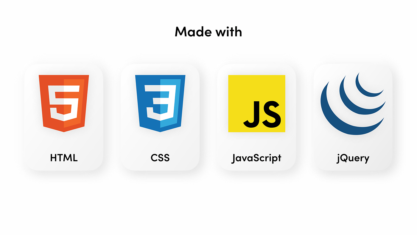 css css3 design html5 JavaScript jquery Spa Website