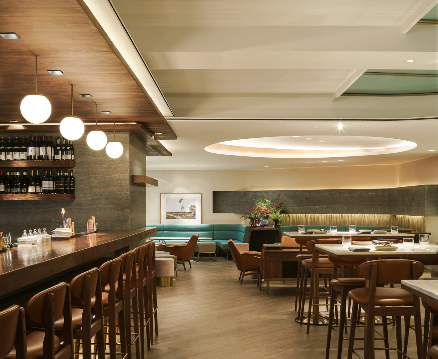 bar restaurant lounge hotel interior design  architecture terrace shanghai china asia