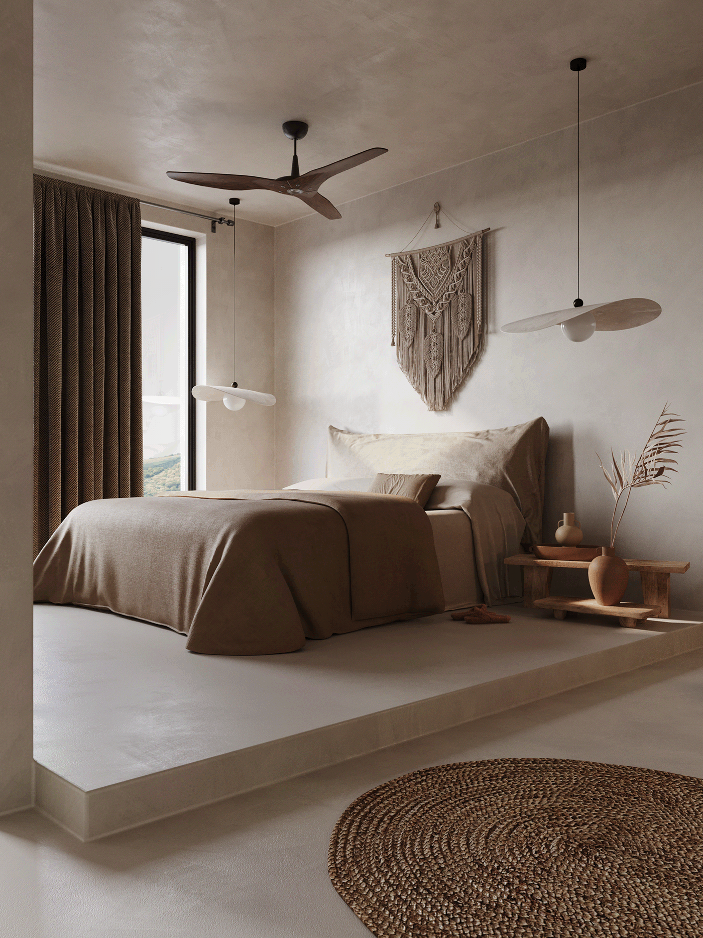 3ds max archviz bedroom CGI corona render  Interior interior design  Render