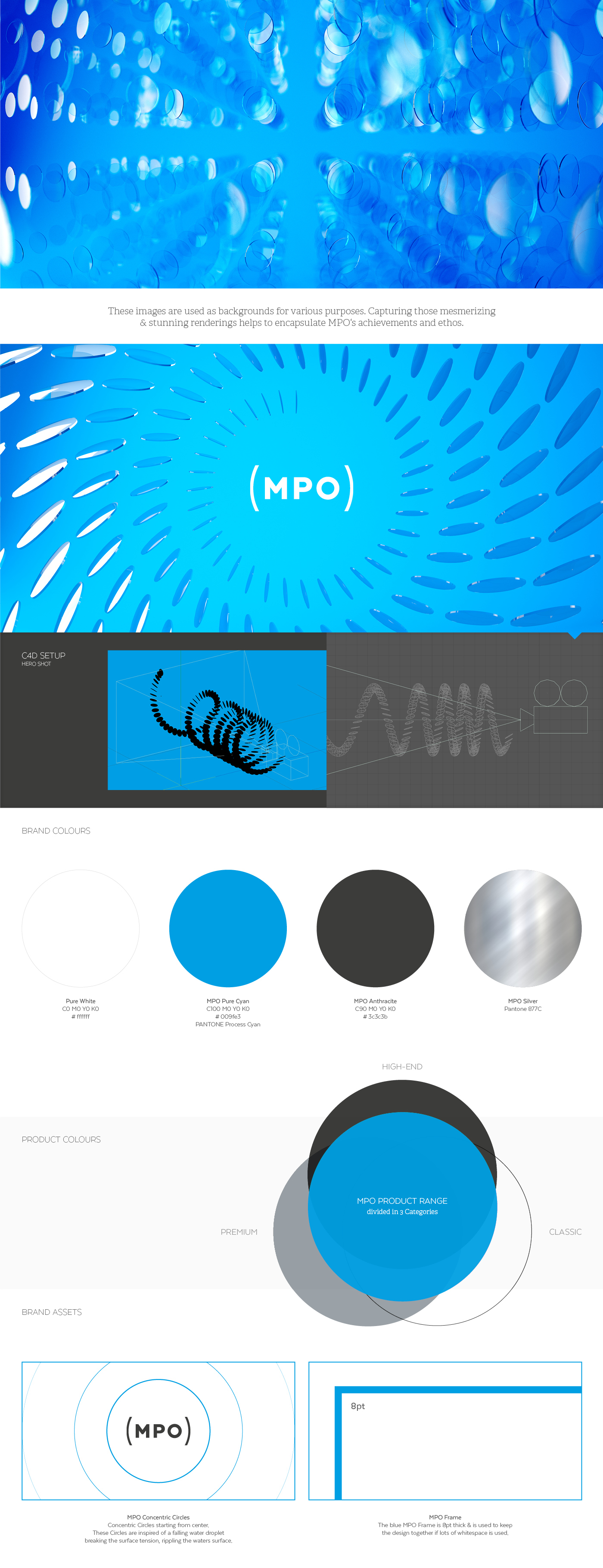 c4d vray logo blue cyan optics optic Spiral abstract texta Adelle process eyewear