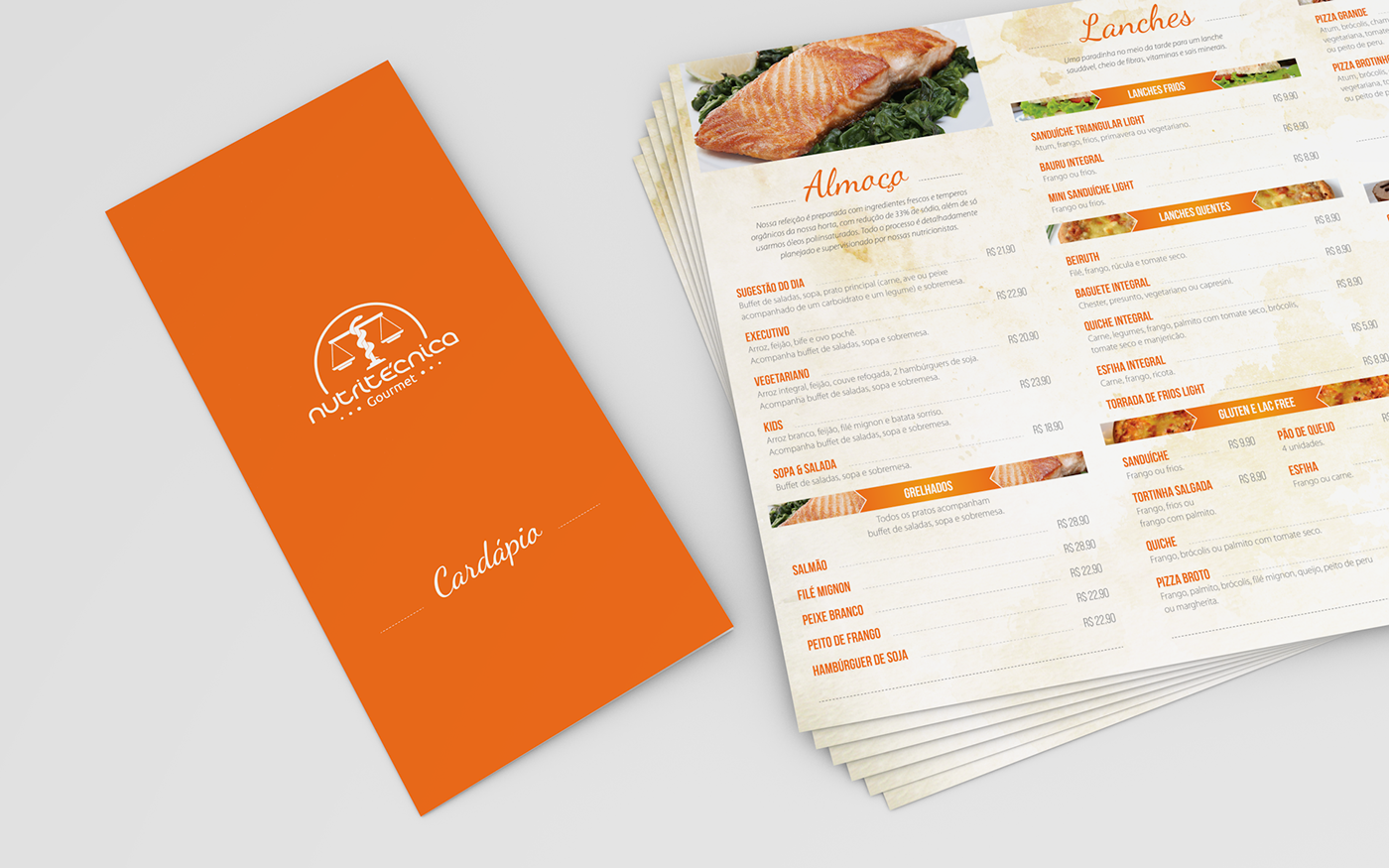 cardápio menu restaurante restaurant healthy food