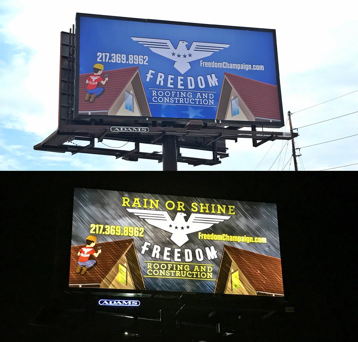 Self-protional self-promotion Outdoor Adverting adams outdoor advertising billboard