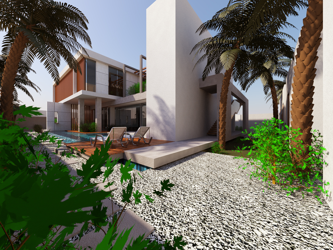 Adobe Portfolio Single family villa house Villa emirati dubai UAE