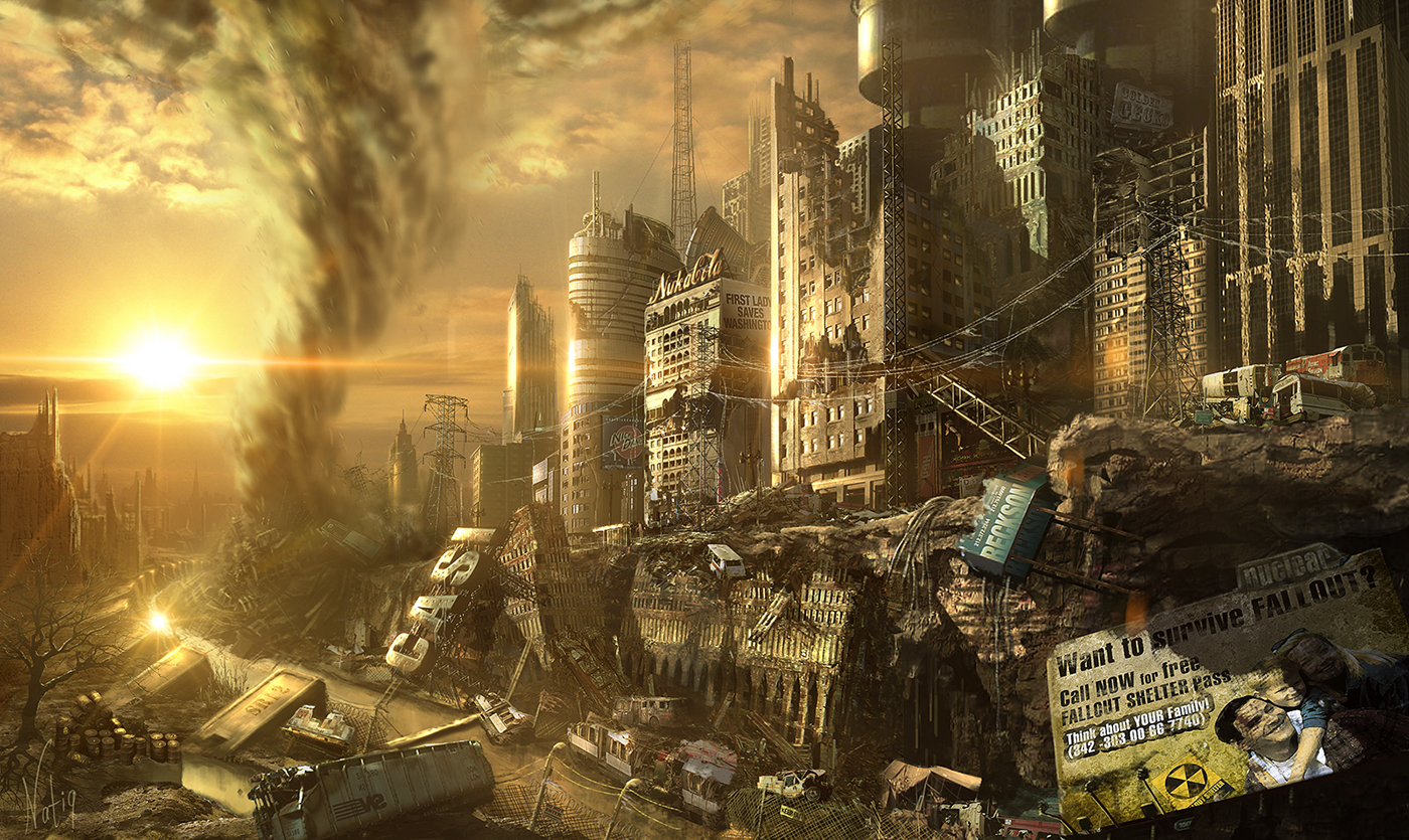 City Ruins Fallout tribute.