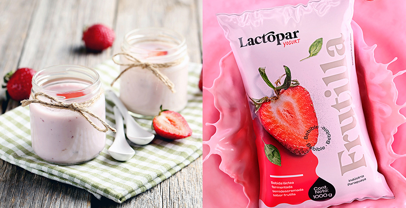 label design Packaging packaging design packaging yogurt yogurt package