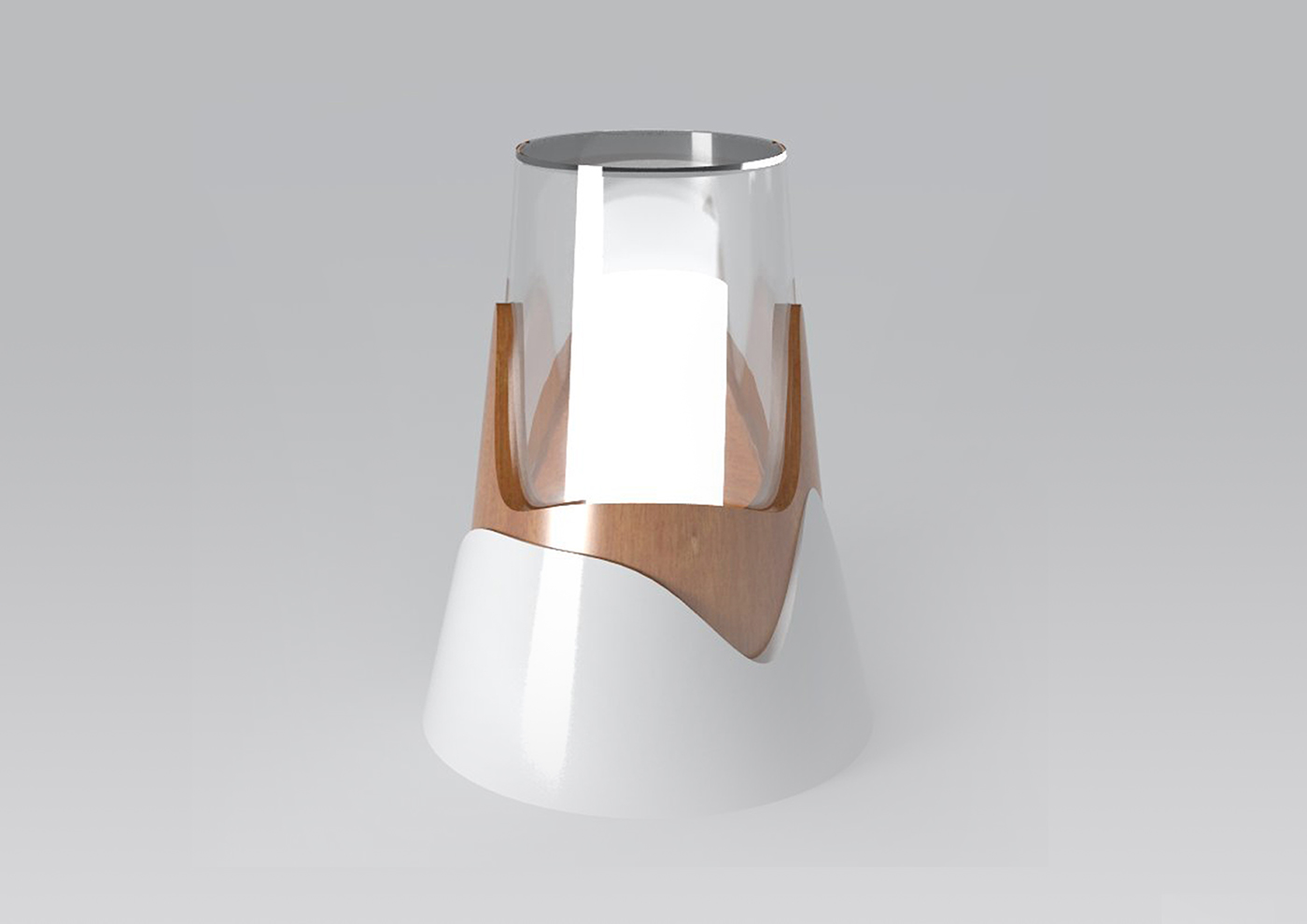 ceramic wood light product simply