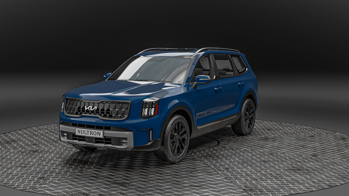 3D automotive   blender car CGI cycles modeling Vehicle