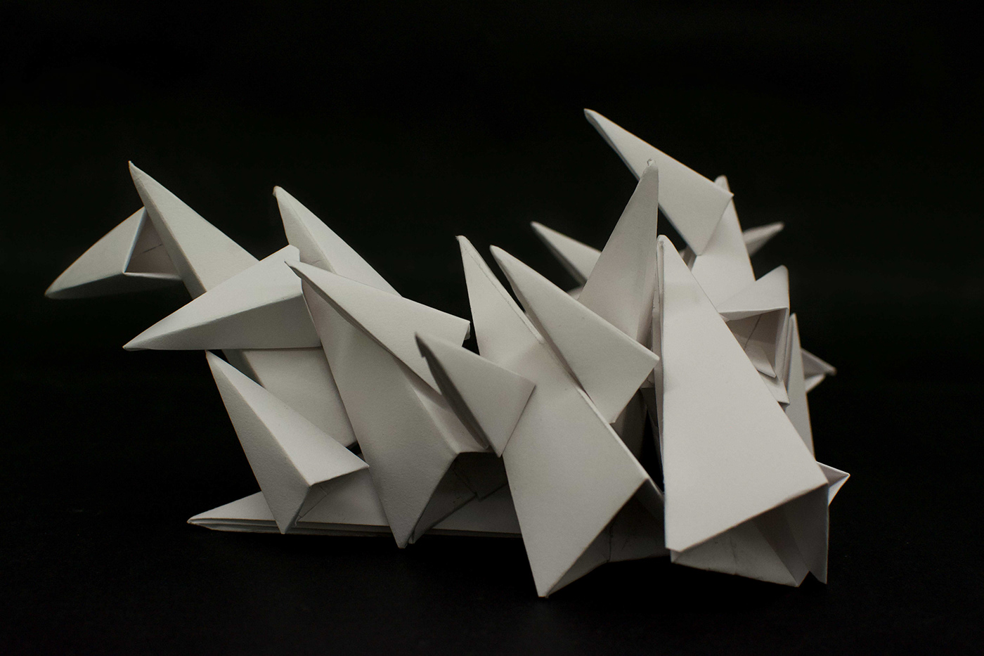 3d art art origami  paper scuplture