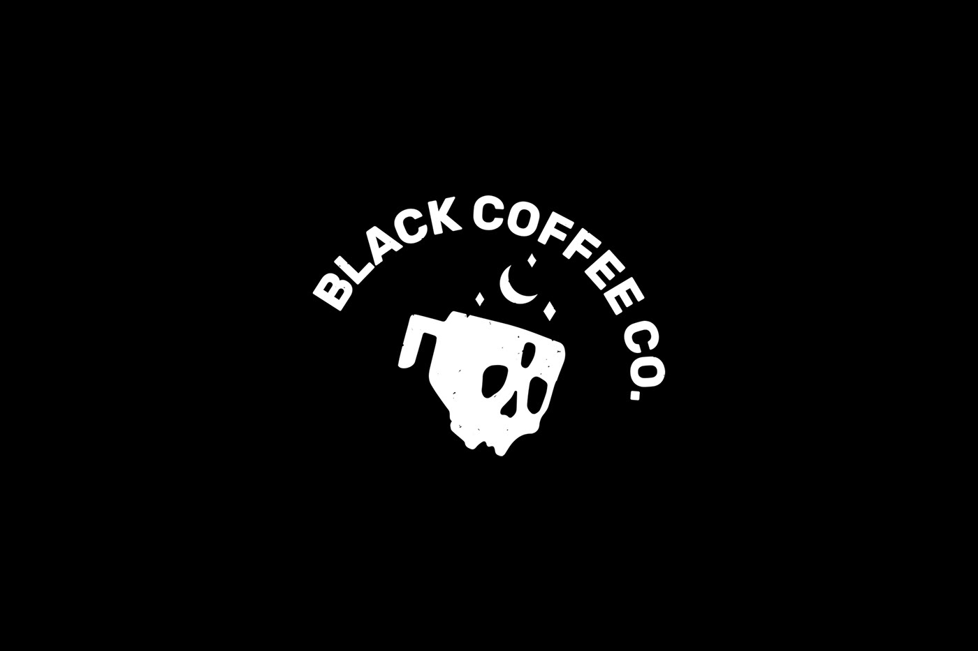 graphic design  Logotype visual identity Identity Design Coffee death before decaf