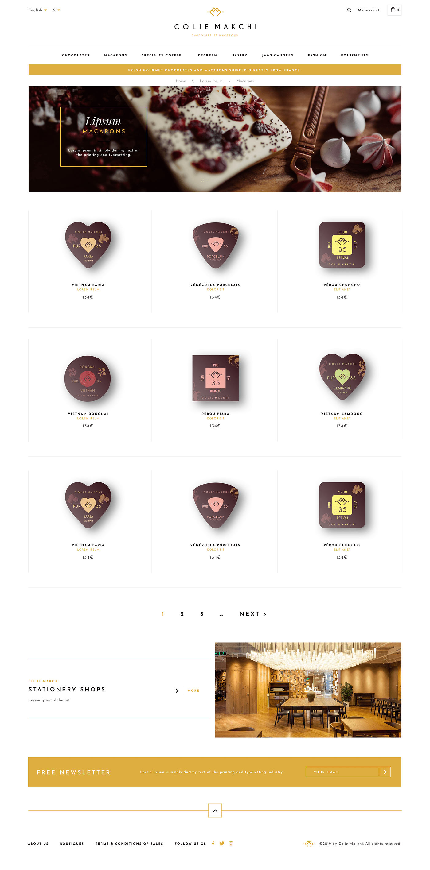 fresh modern logo branding  apparel Website e-commerce chocolates minimalistic cool