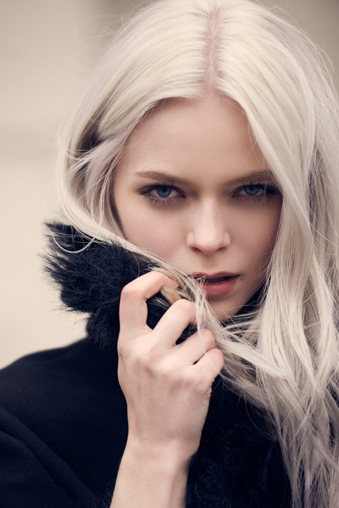 Britains Next Topmodel model blonde beauty Fashion  portrait color retouching  London