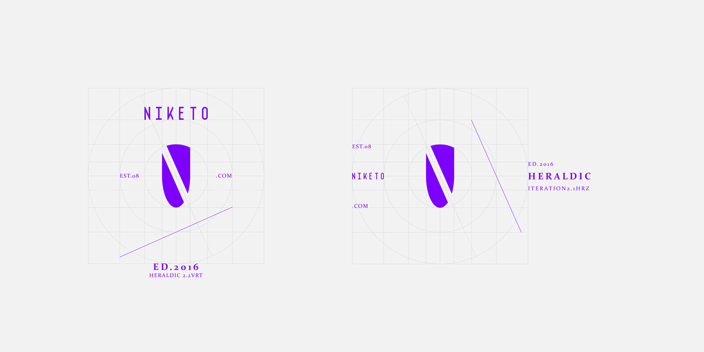 Niketo identity Russia belikov typography   modular grid personal branding 