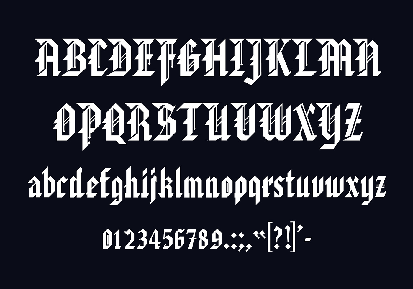 brand identity font gothic font handwriting Logotype old english font typography   west coast font