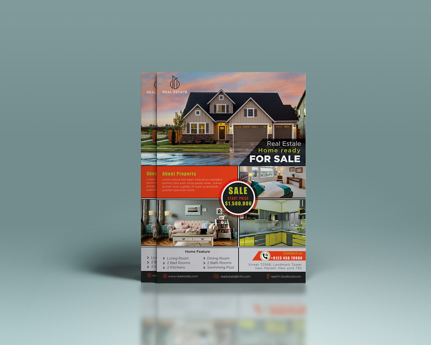 a4 flyer best real estate flyer create  real estate flyer flyer template House for Sale print ready real estate flyer real estate flyer maker real estate flyer sale real state flyer ideas