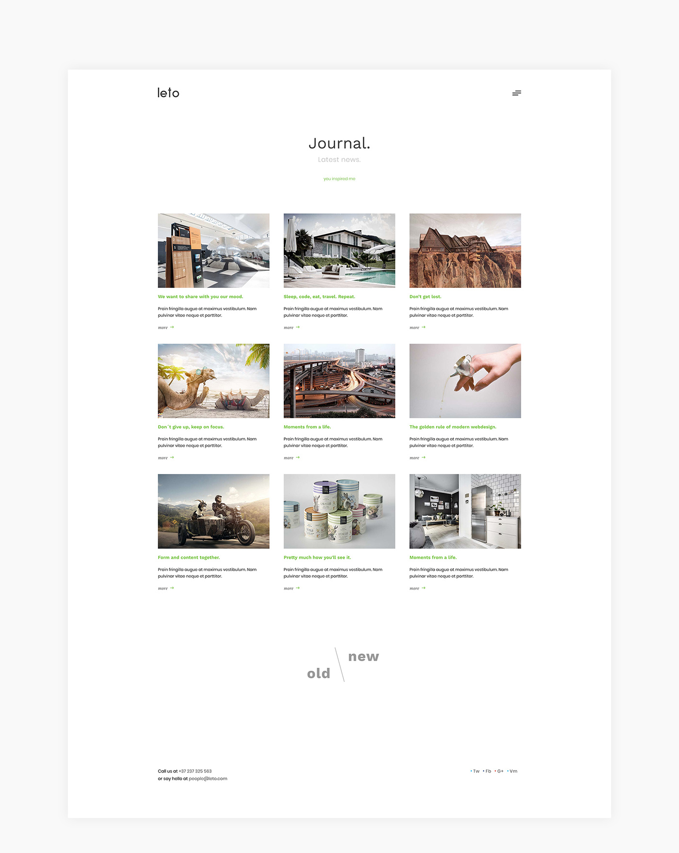 Responsive creative template UI ux Theme purchase buy Website portfolio