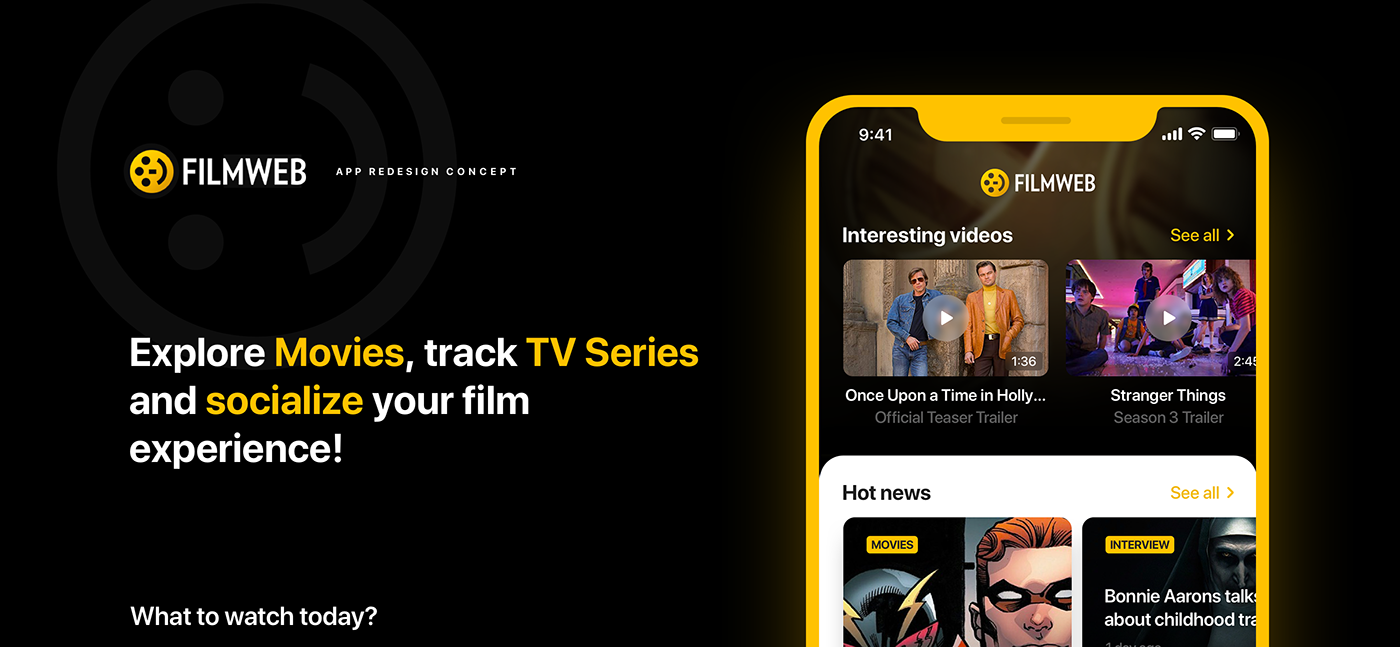 app ux UI interaction animation  Netflix Movies Cinema imdb tv series