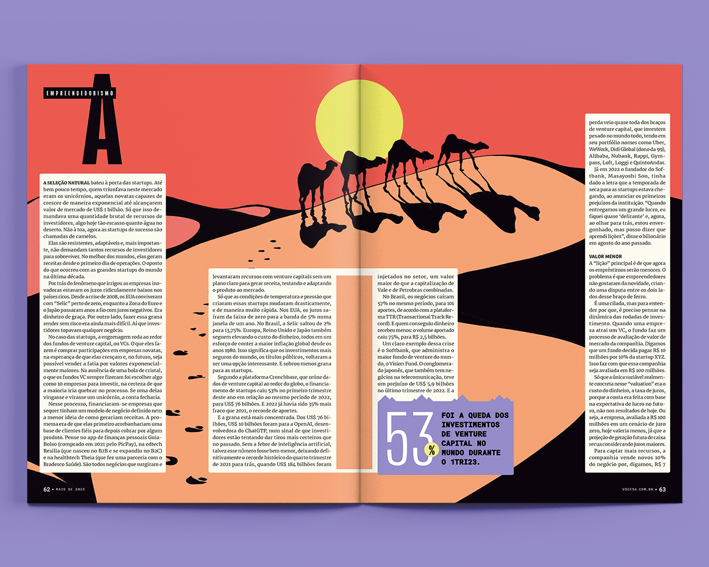 comics desert editorial Editorial Illustration magazine