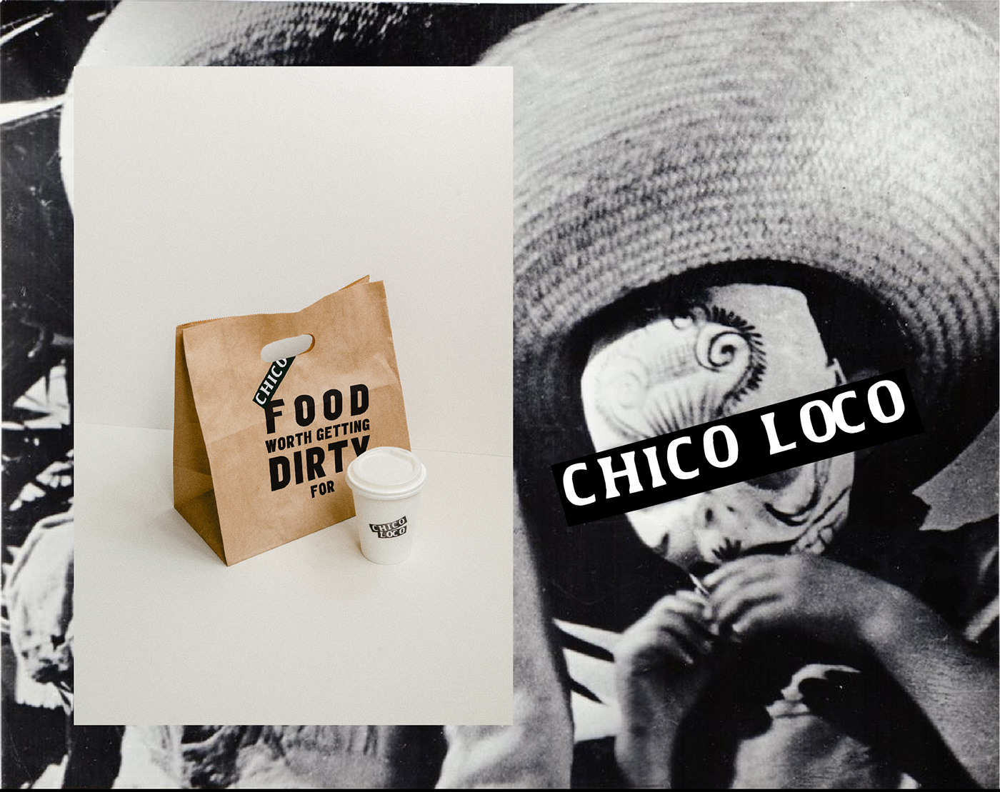 visual identity branding  Logo Design ILLUSTRATION  menu design typography   singapore chico loco Super Loco Packaging