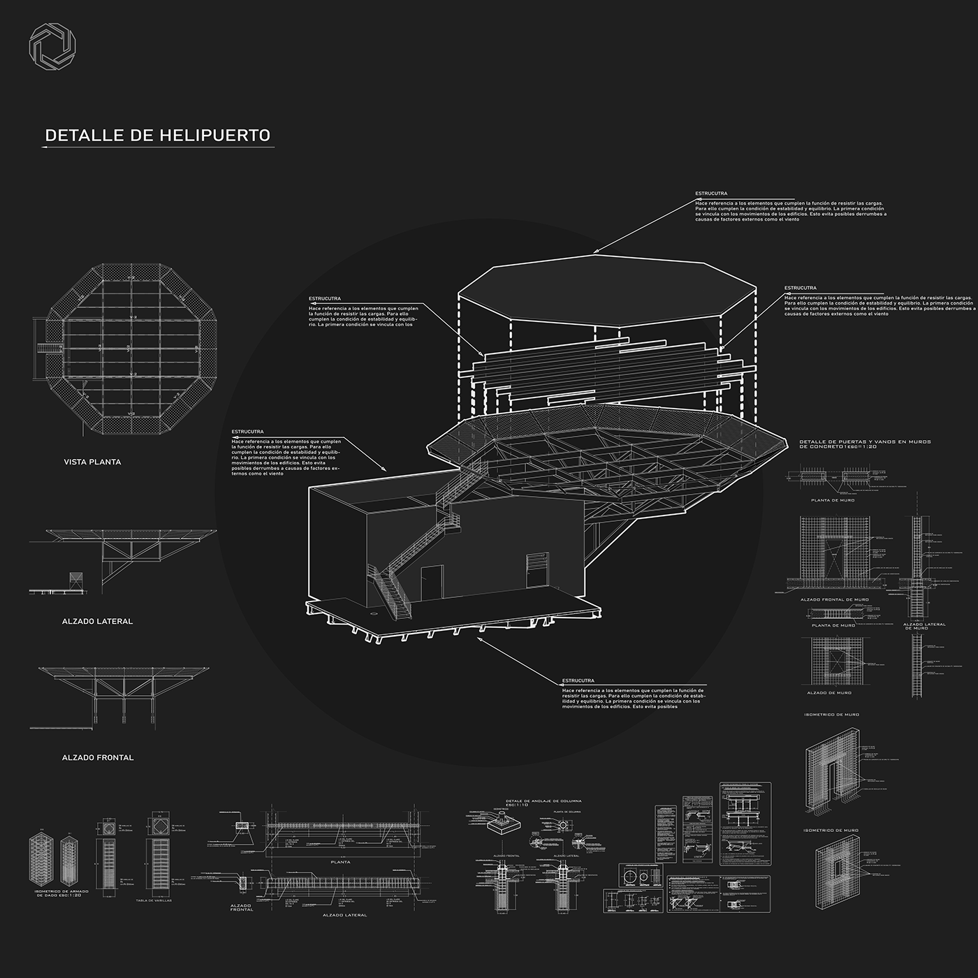 arquitectura diagramas diseño proyecto Renders