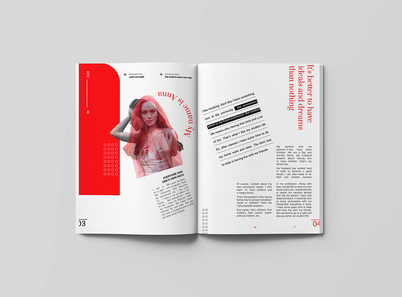 editorial Layout magazine Magazine design spread typography  