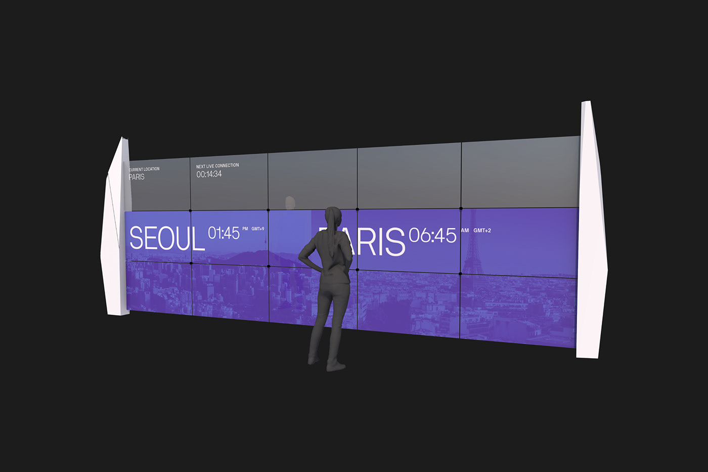 cross years france installation interactive South Korea